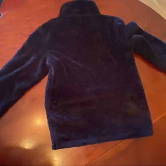 Girls fleece pull over with zipper size 7/8 - Picture 3 of 4